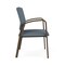 Lesro Newport Wide Guest Chair Metal Frame, Bronze, RF Serene Upholstery NP1201 - alternate 3